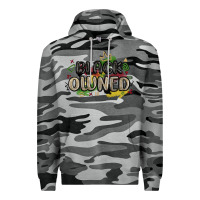 Slate Camo black owned Premium Hoodie - MaliasSmallBusiness