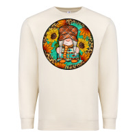 Fall Gnomes Round Earrings 2 Premium Sweatshirt | Teevron