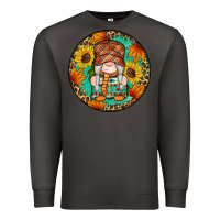 Smoke fall gnomes round earrings 2 Premium Sweatshirt - Artiststas