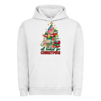 Pigment Lunar Rock christmas book tree Urban Hoodie - MaliasSmallBusiness