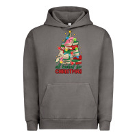 Pigment Tornado christmas book tree Urban Hoodie - MaliasSmallBusiness