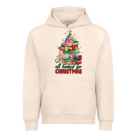 Sandshell christmas book tree Urban Hoodie - MaliasSmallBusiness