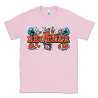 Bubblegum Pink brother American football Classic Tee - Zillion Design Studio