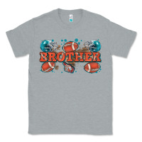 Heather Grey brother American football Classic Tee - Zillion Design Studio
