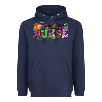 Navy halloween nurse Heavyweight Hoodie - AdoDesignShop