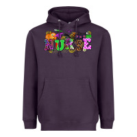 Plum halloween nurse Heavyweight Hoodie - AdoDesignShop