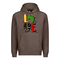 Coffee africa love Premium Hoodie - MaliasSmallBusiness