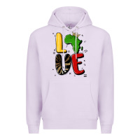 Lilac africa love Premium Hoodie - MaliasSmallBusiness