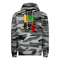 Slate Camo africa love Premium Hoodie - MaliasSmallBusiness