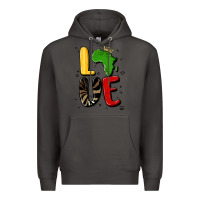 Smoke africa love Premium Hoodie - MaliasSmallBusiness