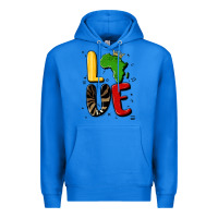 True Royal africa love Premium Hoodie - MaliasSmallBusiness