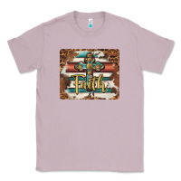 Lilac faith cross mousepad Classic Tee - BarkalooDesign