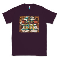 Plum faith cross mousepad Classic Tee - BarkalooDesign