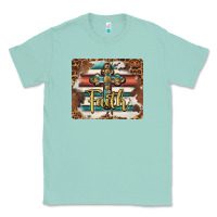 Faith Cross Mousepad Classic Tee | Teevron
