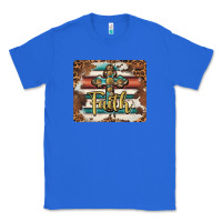 True Royal faith cross mousepad Classic Tee - BarkalooDesign