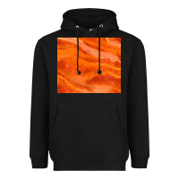 Black orange glitter Heavyweight Hoodie - JahusDesignShop