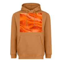 Meerkat orange glitter Heavyweight Hoodie - JahusDesignShop