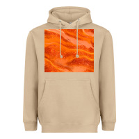 Mushroom orange glitter Heavyweight Hoodie - JahusDesignShop