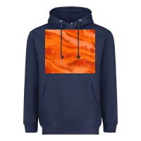 Navy orange glitter Heavyweight Hoodie - JahusDesignShop