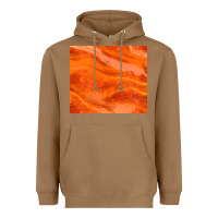 Toasted Coconut orange glitter Heavyweight Hoodie - JahusDesignShop