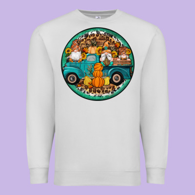 Fall Gnomes Round Earrings 3 Premium Sweatshirt Designed By Artiststas