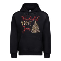 Black it's the most wonderful time of the year Urban Hoodie - MaliasSmallBusiness