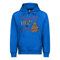 Cobalt it's the most wonderful time of the year Urban Hoodie - MaliasSmallBusiness