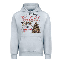 Heather Grey it's the most wonderful time of the year Urban Hoodie - MaliasSmallBusiness