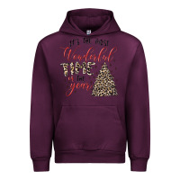 Mauve Wine it's the most wonderful time of the year Urban Hoodie - MaliasSmallBusiness