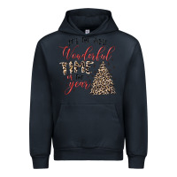 Navy it's the most wonderful time of the year Urban Hoodie - MaliasSmallBusiness