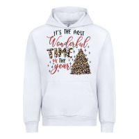 White it's the most wonderful time of the year Urban Hoodie - MaliasSmallBusiness