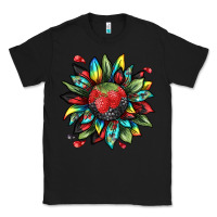 Black berry sunflower Classic Tee - texasbilliewilder