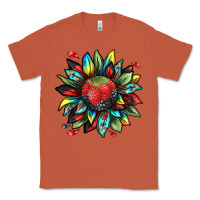Copper berry sunflower Classic Tee - texasbilliewilder