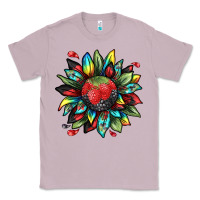Lilac berry sunflower Classic Tee - texasbilliewilder