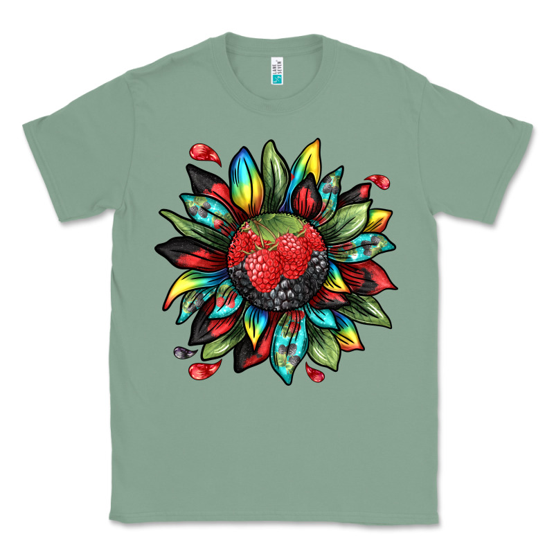 Berry Sunflower Classic Tee by texasbilliewilder | Teevron