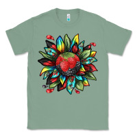Sage berry sunflower Classic Tee - texasbilliewilder