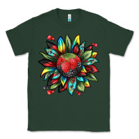Sports Green berry sunflower Classic Tee - texasbilliewilder