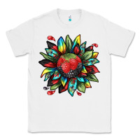 White berry sunflower Classic Tee - texasbilliewilder