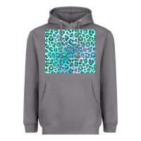 Storm turquoise leopard glitter Heavyweight Hoodie - JahusDesignShop