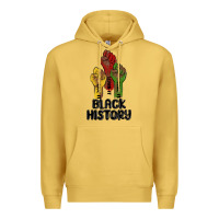 Antique Gold black history malia Premium Hoodie - MaliasSmallBusiness