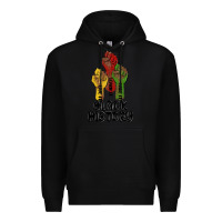 Black black history malia Premium Hoodie - MaliasSmallBusiness