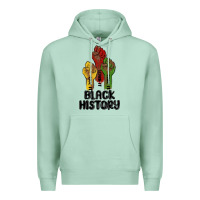 Seafoam black history malia Premium Hoodie - MaliasSmallBusiness