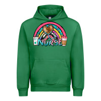 Emerald nurse rainbow Urban Hoodie - NancyCooperArtShop