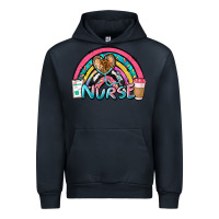 Navy nurse rainbow Urban Hoodie - NancyCooperArtShop