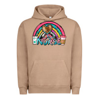 Pigment Burro nurse rainbow Urban Hoodie - NancyCooperArtShop