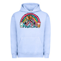 Pigment Grape Ice nurse rainbow Urban Hoodie - NancyCooperArtShop