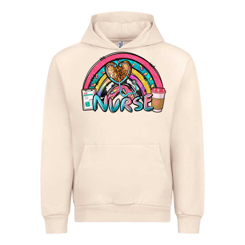 Nurse Rainbow Urban Hoodie by NancyCooperArtShop | Teevron