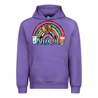 Tulip nurse rainbow Urban Hoodie - NancyCooperArtShop