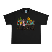 Black farm mama with baby pigs Urban Heavy Tee - Artiststas