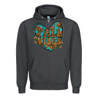 Smoke fall vibes heart Zipper Hoodie - RanaPortraitStore